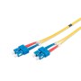 Digitus | Patch cable | Fibre optic | Male | SC single-mode | Male | SC single-mode | Yellow | 2 m - 2